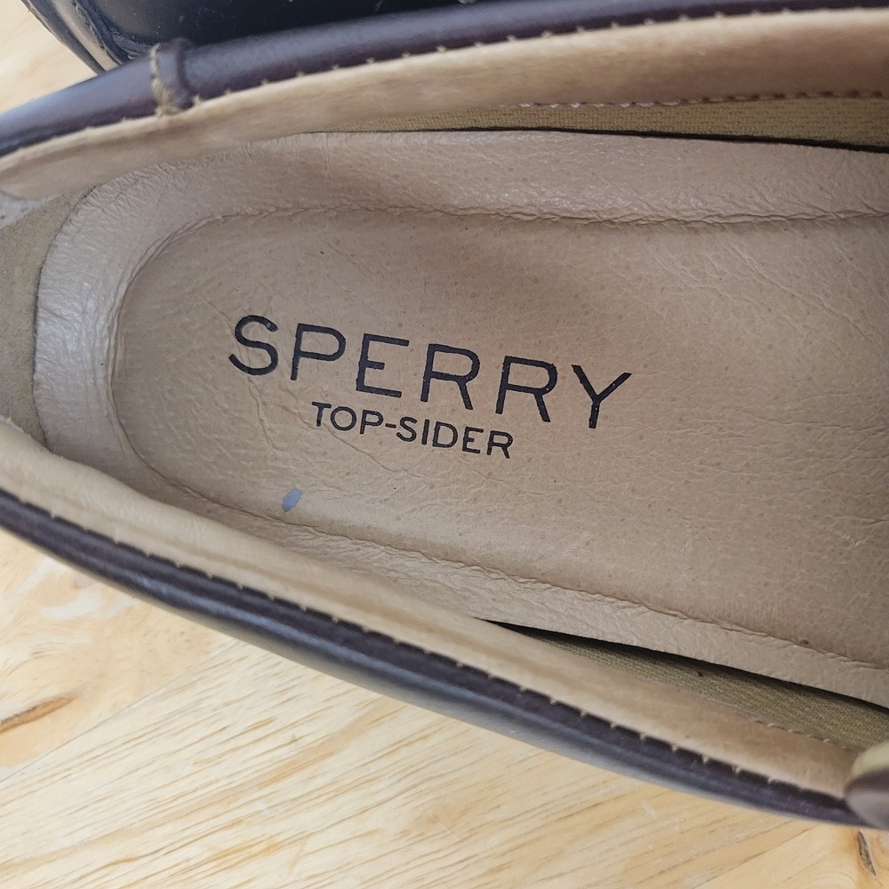 Sperry Top-Sider Hampden‎ Venetian Men's Driving Loafers 7M Dark Brown STS10725 - Picture 9 of 11